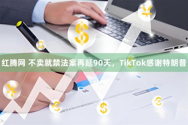 红腾网 不卖就禁法案再延90天，TikTok感谢特朗普